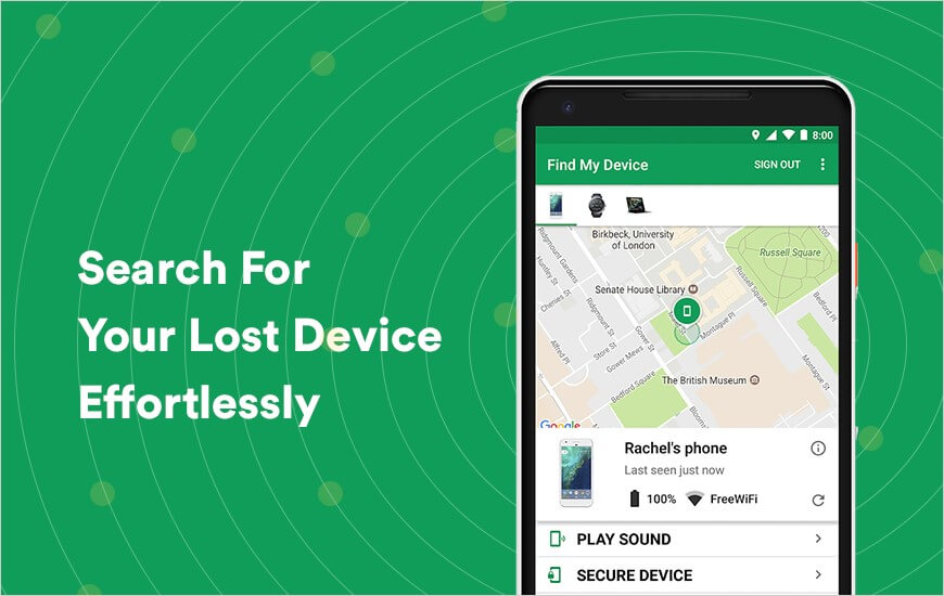 Tải ứng dụng Find My Device về cho Android